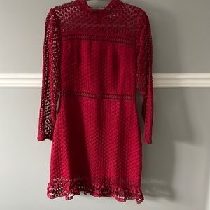 Long Sleeve Lace Dress